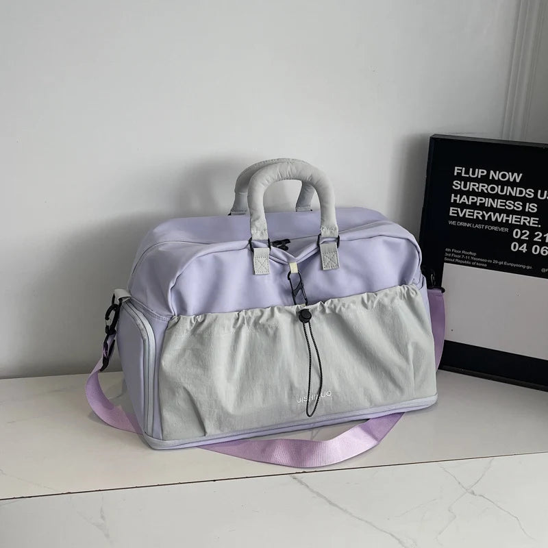 Weekender Bag Spacious Multi-Pocket Durable Fabric