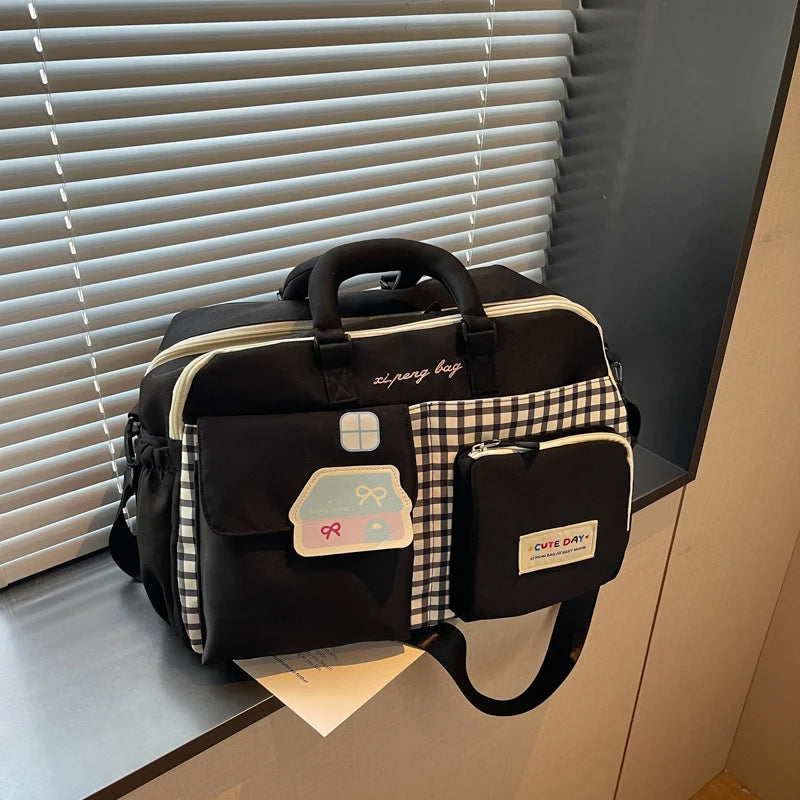 Weekender Bag Spacious Multiple Pockets Adjustable Strap