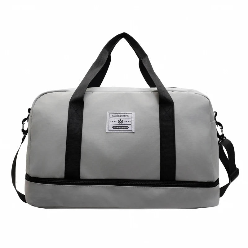 Weekender Bag Spacious Water-Resistant Adjustable Padded Strap