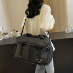 Weekender Bag Spacious Water-Resistant Tech Pocket & Adjustable Strap