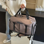 Weekender Bag Spacious Water-Resistant Tech Pocket & Adjustable Strap