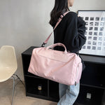 Weekender Bag Water-Resistant Multiple Compartments & Removable Strap