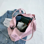Weekender Bag Water-Resistant Multiple Compartments & Removable Strap