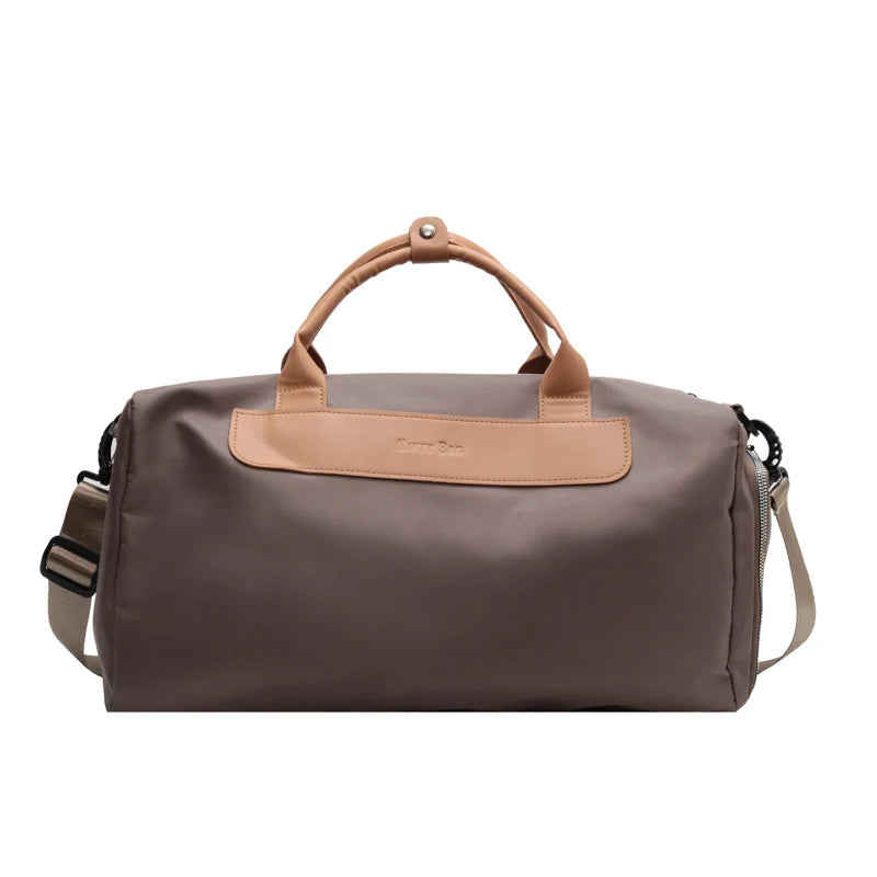 Weekender Bag Water-Resistant Multiple Compartments & Removable Strap