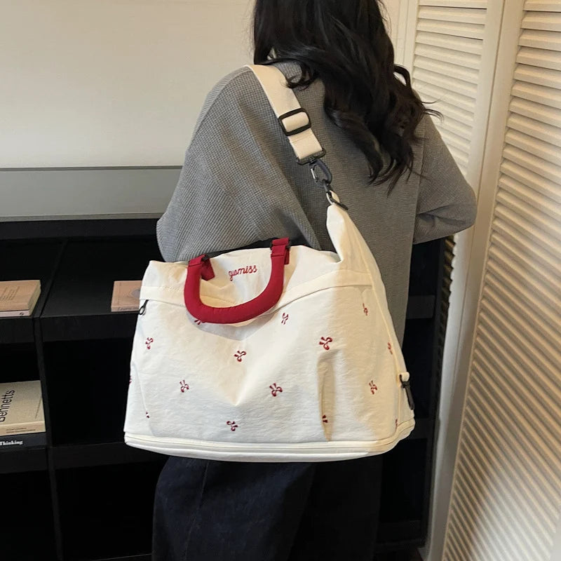 Weekender Bag Water-Resistant Separate Shoe & Wet Pocket