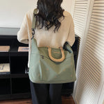 Weekender Bag Water-Resistant Separate Shoe & Wet Pocket