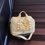 Weekender Bag Water-Resistant Shoe Compartment & Padded Strap