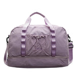 Weekender Bag Water-Resistant Shoe Compartment & Padded Strap