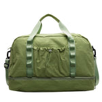 Weekender Bag Water-Resistant Shoe Compartment & Padded Strap