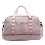 Weekender Bag Water-Resistant Shoe Compartment & Padded Strap