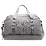 Weekender Bag Water-Resistant Shoe Compartment & Padded Strap