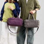Weekender Bag Weather-Resistant Zippered Pockets & Adjustable Straps