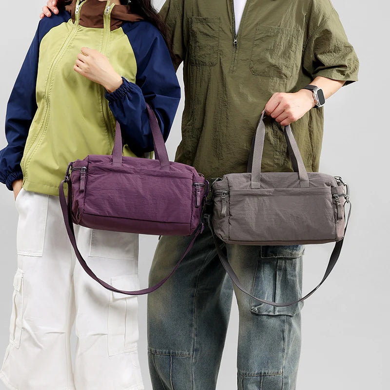Weekender Bag Weather-Resistant Zippered Pockets & Adjustable Straps