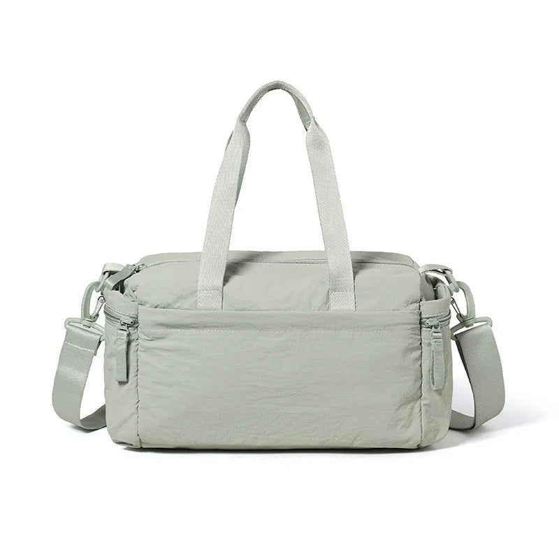 Weekender Bag Weather-Resistant Zippered Pockets & Adjustable Straps