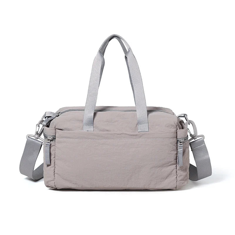 Weekender Bag Weather-Resistant Zippered Pockets & Adjustable Straps