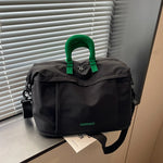 Weekender Duffel Bag Canvas Multiple Pockets & Adjustable Strap