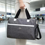Weekender Duffel Bag Elephant Print & Detachable Shoulder Strap