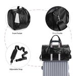 Weekender Duffel Bag Large Capacity Weather-Resistant Fabric