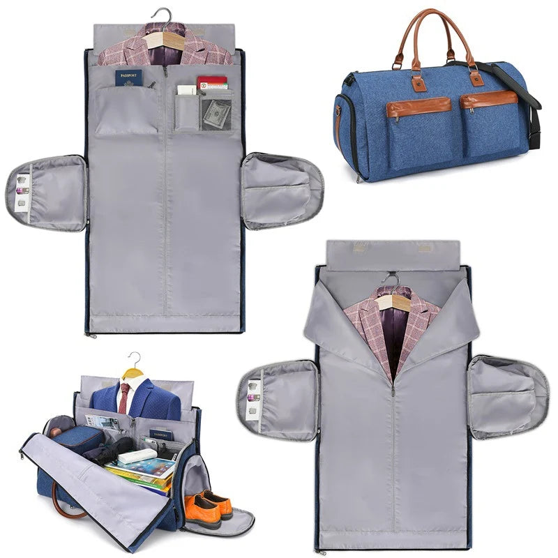 Weekender Duffel Bag Spacious Main Compartment & Exterior Pockets