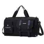 Weekender Duffel Bag Water-Resistant Multiple Compartments Adjustable Strap