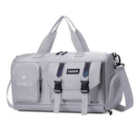 Weekender Duffel Bag Water-Resistant Multiple Compartments Adjustable Strap