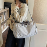 Weekender Duffel Bag Water-Resistant Multiple Pockets & Padded Strap