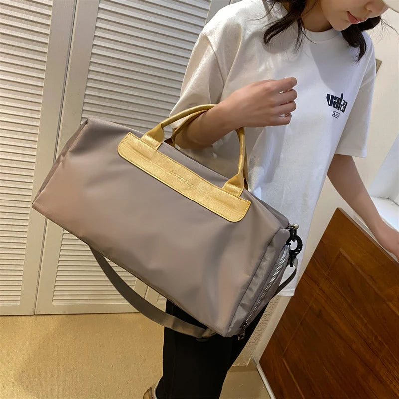 Weekender Duffle Bag Waterproof Multiple Pockets & Shoe Compartment