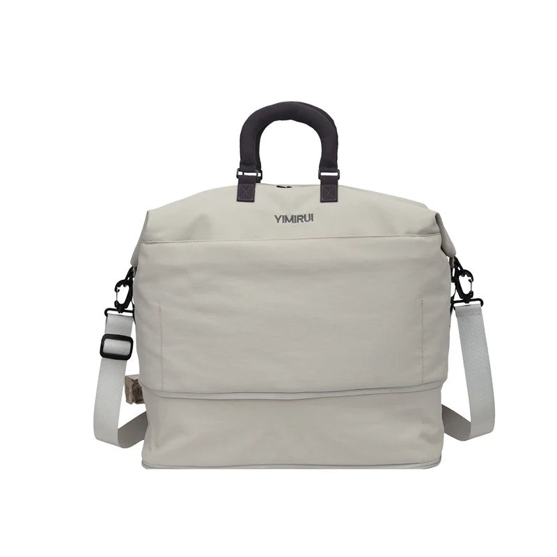 Weekender Travel Bag Water-Resistant Detachable Strap & Sturdy Handles