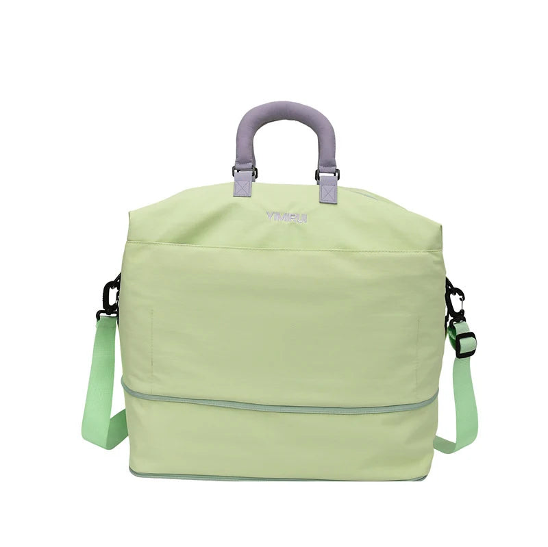 Weekender Travel Bag Water-Resistant Detachable Strap & Sturdy Handles