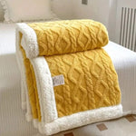 Weighted Blanket Sherpa Glass Bead Filling Machine Washable