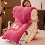 Weighted Blanket Velvet Cover Sheep’s Wool Filling
