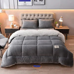 Weighted Blanket Velvet Cover Sheep’s Wool Filling