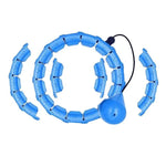 Weighted Hula Hoop Adjustable Sections & Auto-Spin Ball