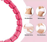 Weighted Hula Hoop Adjustable Sections & Auto-Spin Ball