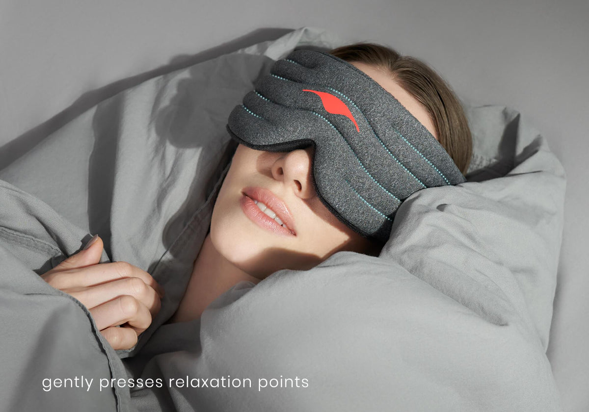 Weighted Sleep Mask Light-Blocking Adjustable Fit