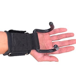 Weightlifting Hooks Steel Slip-Resistant Wrist Support