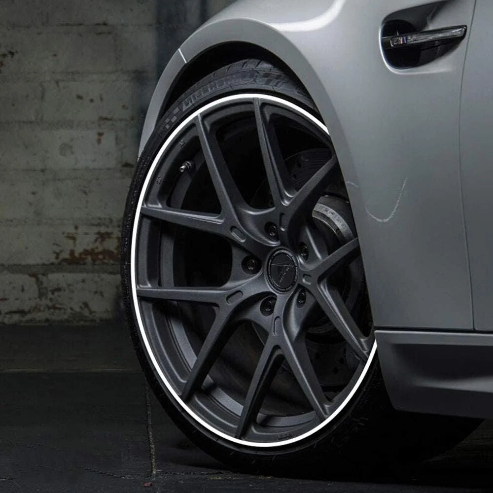 Wheel Rim Protector Strip Self-Adhesive Weather-Resistant Rubber