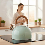 Whistling Kettle Stainless Steel 2.6 Quart Heat-Insulating Handle