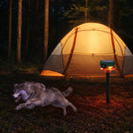 Wildlife Repeller Solar-Powered Motion-Activated Sound & Flashing Lights