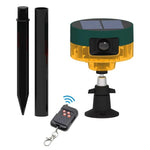 Wildlife Repeller Solar-Powered Motion-Activated Sound & Flashing Lights