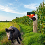 Wildlife Repeller Solar-Powered Motion-Activated Sound & Flashing Lights