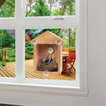 Window Bird Feeder Suction Cup Mount Easy To Clean