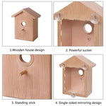 Window Bird Feeder Suction Cup Mount Easy To Clean
