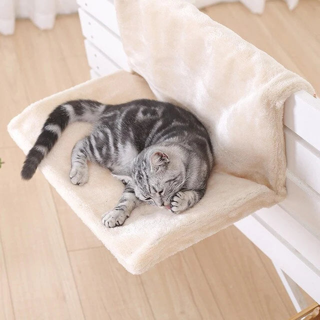 Window Cat Hammock Rust-Proof Steel Machine Washable Cover
