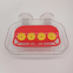 Window Hummingbird Feeder Clear Viewing Suction Mount Ant Moat