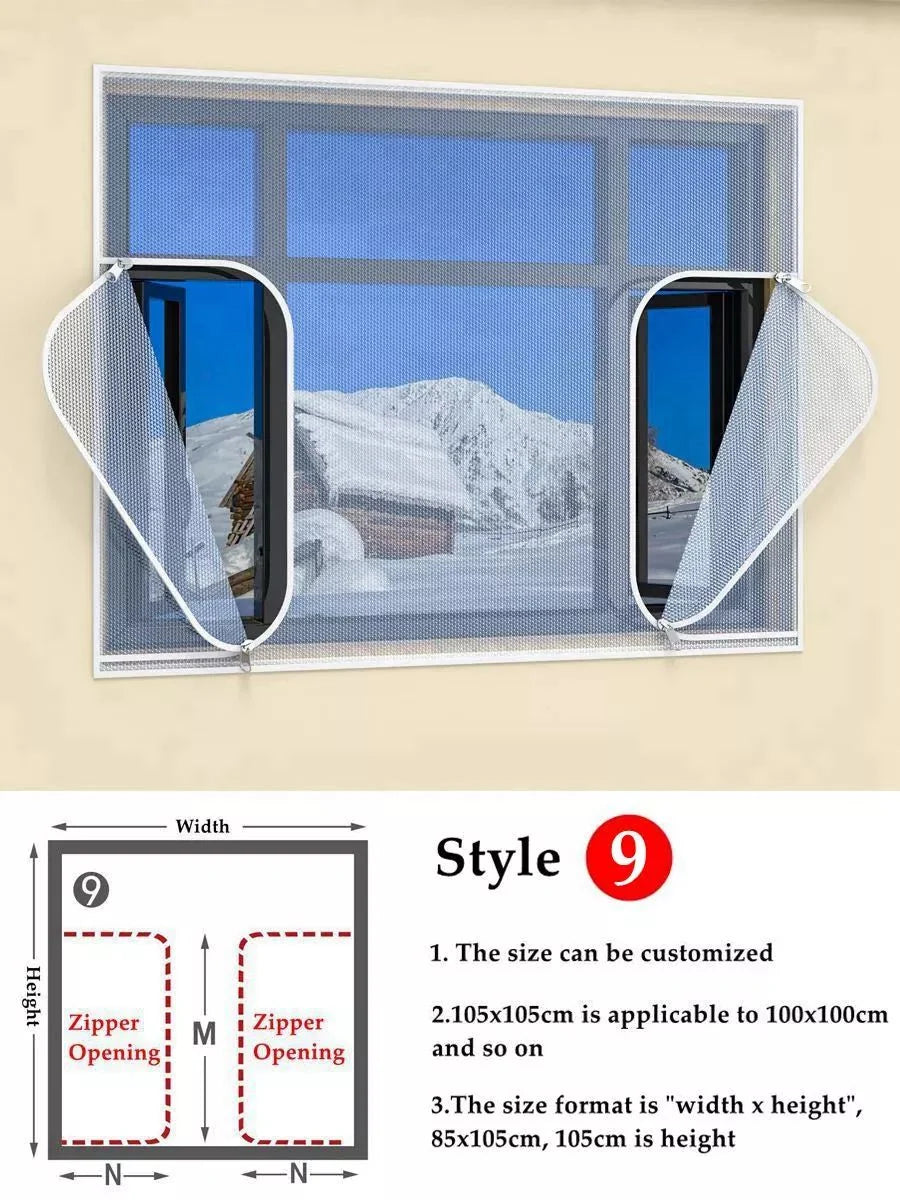 Window Insulation Film Double-Layer Transparent Self-Adhesive