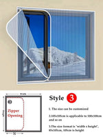 Window Insulation Film Double-Layer Transparent Self-Adhesive
