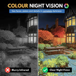Window-Mounted Security Camera 2K Wi-Fi Night Vision