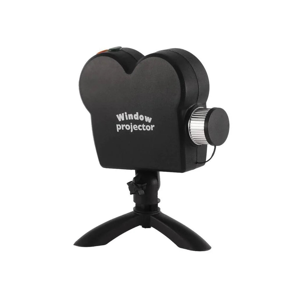 Window Projector 12 Moving Holiday Animations Adjustable Focus
