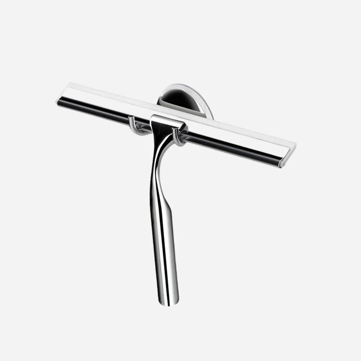Window & Shower Squeegee Stainless Steel No-Drill Suction Hook